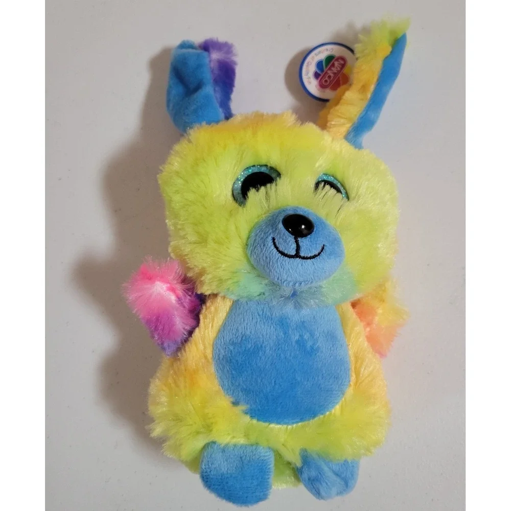 Nanco Bunny Rabbit Plush New NWT Easter Yellow 8 inch Stuffed Animal 0359